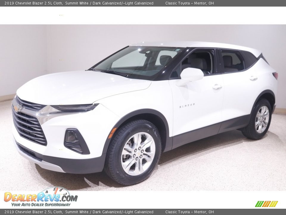 2019 Chevrolet Blazer 2.5L Cloth Summit White / Dark Galvanized/­Light Galvanized Photo #3