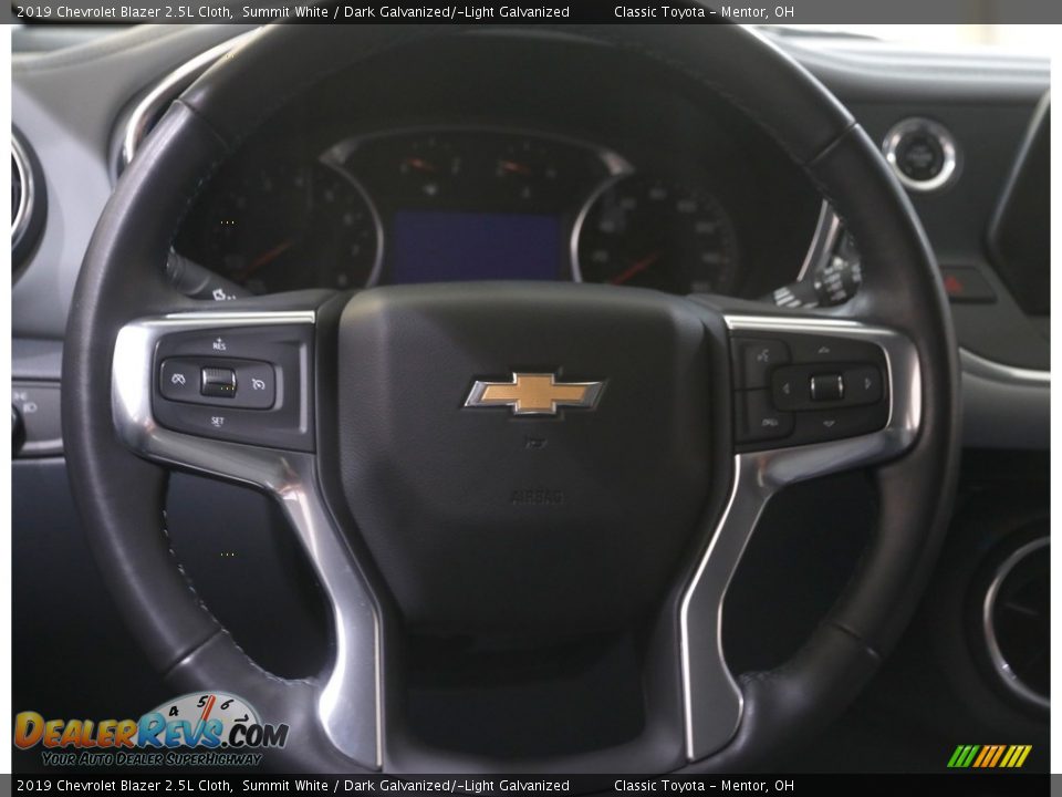 2019 Chevrolet Blazer 2.5L Cloth Summit White / Dark Galvanized/­Light Galvanized Photo #7