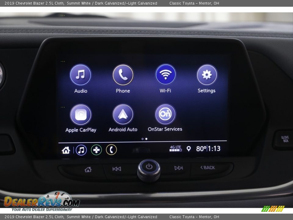 2019 Chevrolet Blazer 2.5L Cloth Summit White / Dark Galvanized/­Light Galvanized Photo #9