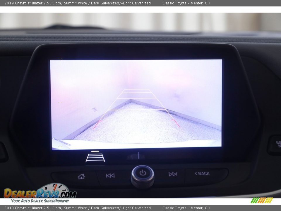 2019 Chevrolet Blazer 2.5L Cloth Summit White / Dark Galvanized/­Light Galvanized Photo #13