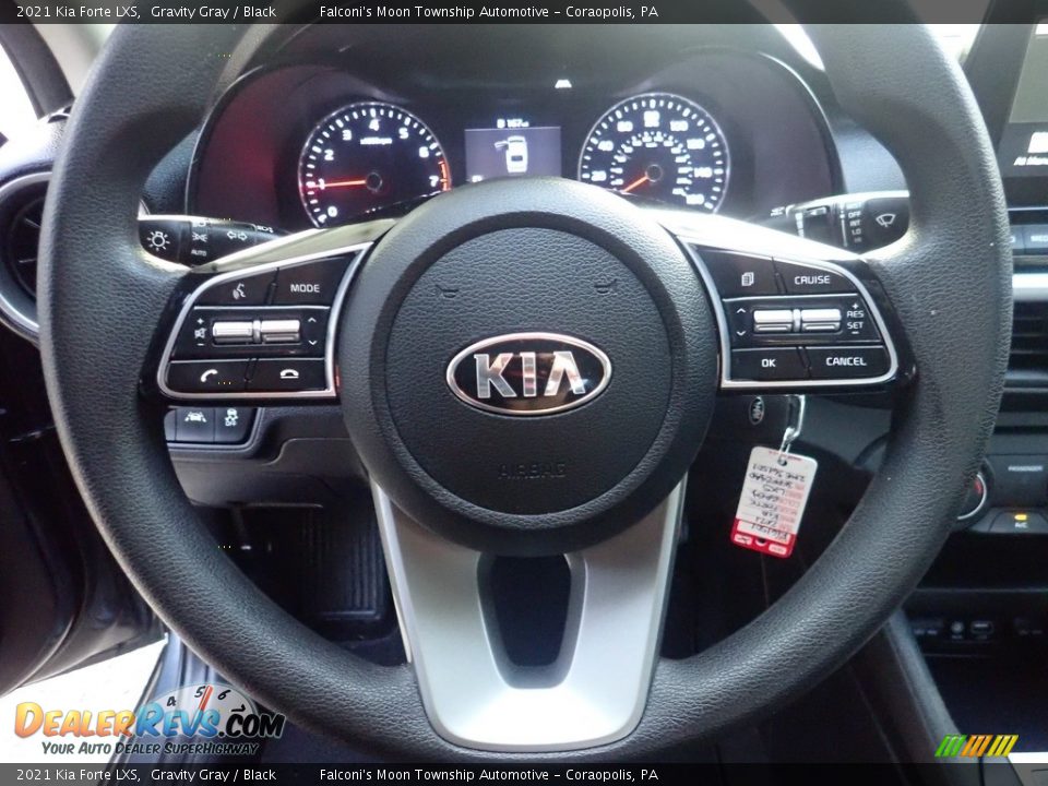 2021 Kia Forte LXS Gravity Gray / Black Photo #23