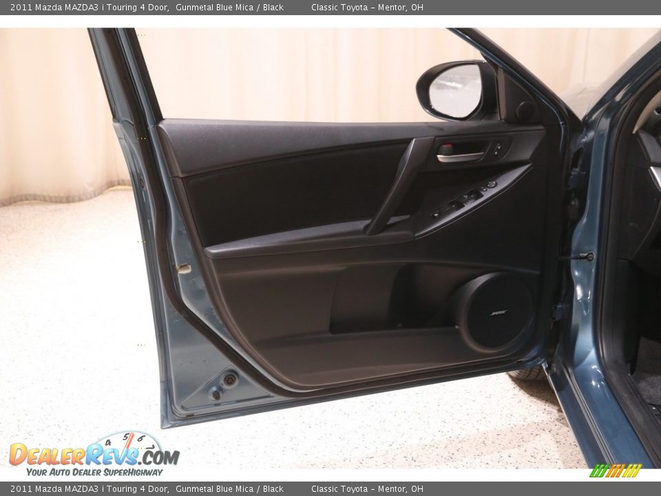 2011 Mazda MAZDA3 i Touring 4 Door Gunmetal Blue Mica / Black Photo #4