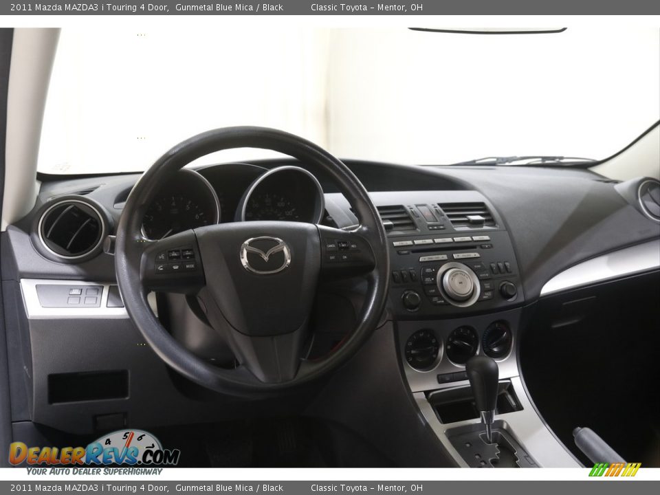 2011 Mazda MAZDA3 i Touring 4 Door Gunmetal Blue Mica / Black Photo #6