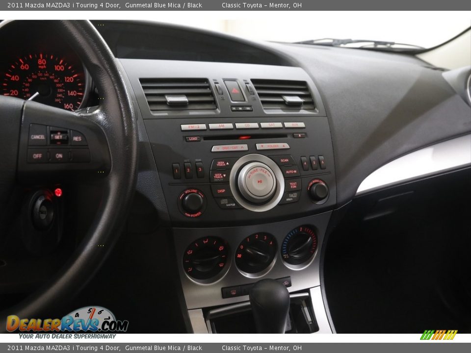 2011 Mazda MAZDA3 i Touring 4 Door Gunmetal Blue Mica / Black Photo #9