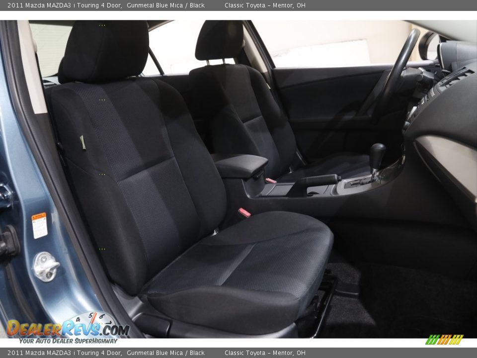 2011 Mazda MAZDA3 i Touring 4 Door Gunmetal Blue Mica / Black Photo #15
