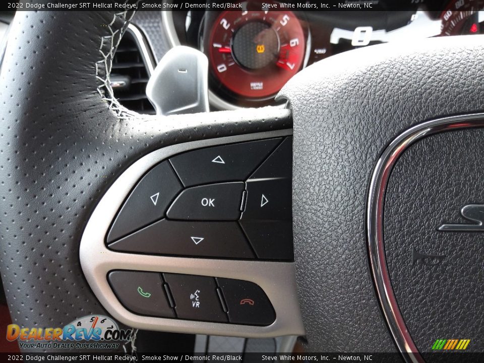 2022 Dodge Challenger SRT Hellcat Redeye Steering Wheel Photo #19