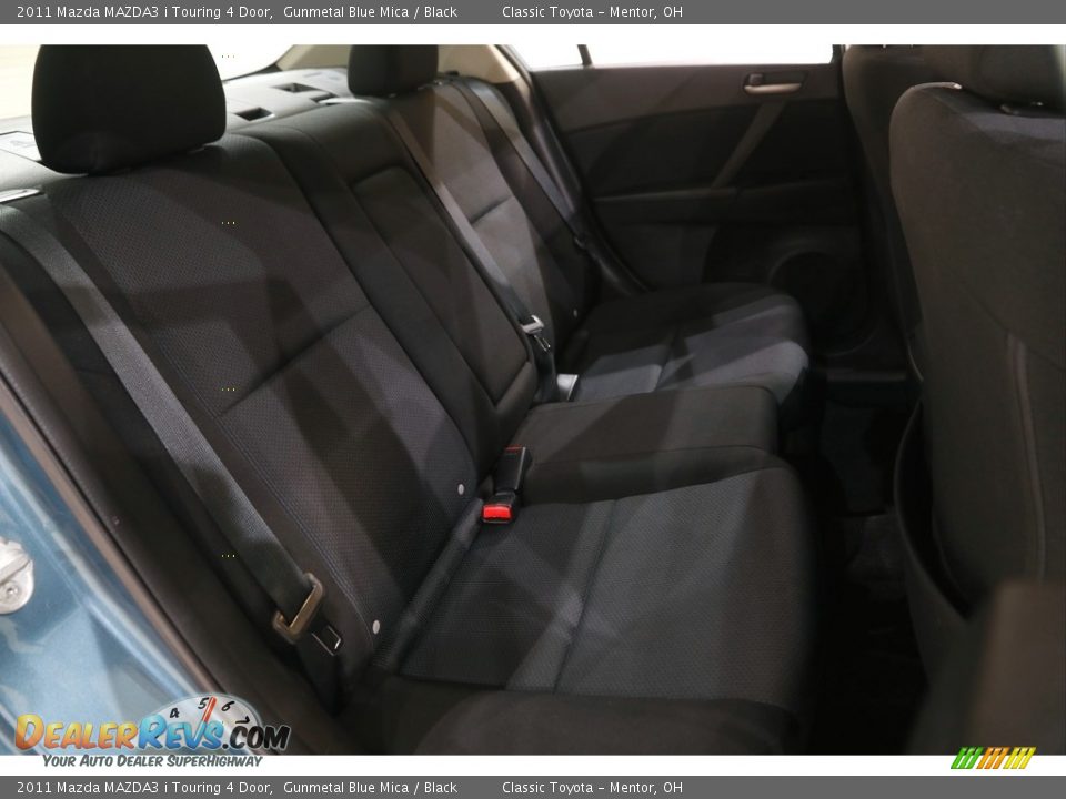 2011 Mazda MAZDA3 i Touring 4 Door Gunmetal Blue Mica / Black Photo #16