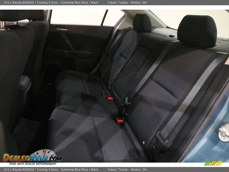 2011 Mazda MAZDA3 i Touring 4 Door Gunmetal Blue Mica / Black Photo #17