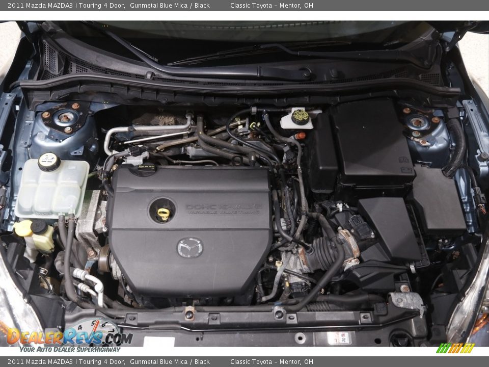 2011 Mazda MAZDA3 i Touring 4 Door Gunmetal Blue Mica / Black Photo #19
