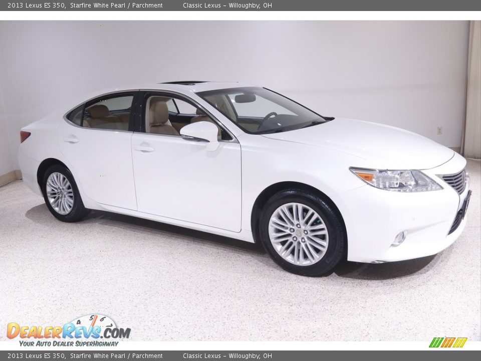 2013 Lexus ES 350 Starfire White Pearl / Parchment Photo #1