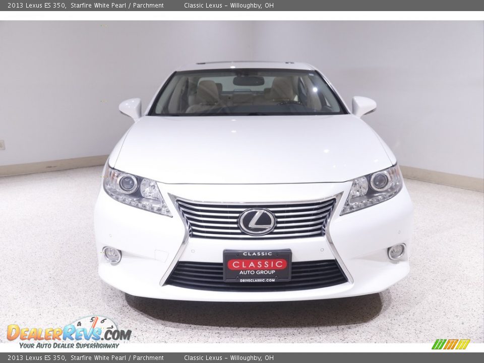 2013 Lexus ES 350 Starfire White Pearl / Parchment Photo #2