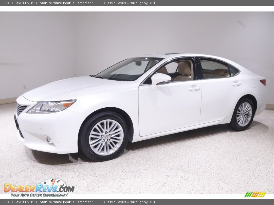 2013 Lexus ES 350 Starfire White Pearl / Parchment Photo #3