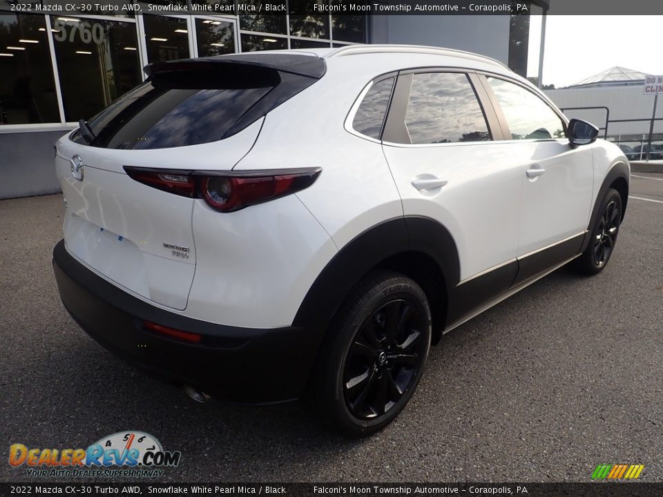 2022 Mazda CX-30 Turbo AWD Snowflake White Pearl Mica / Black Photo #2