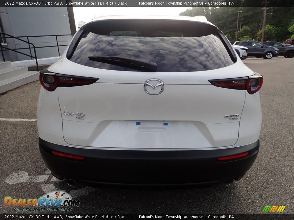 2022 Mazda CX-30 Turbo AWD Snowflake White Pearl Mica / Black Photo #3