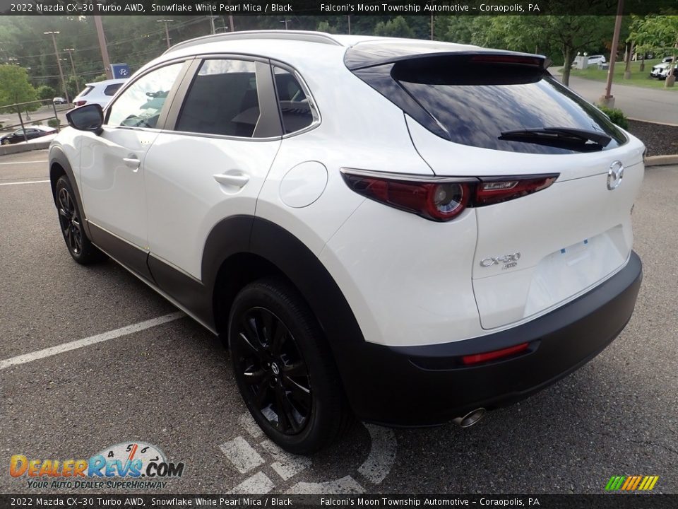 2022 Mazda CX-30 Turbo AWD Snowflake White Pearl Mica / Black Photo #5