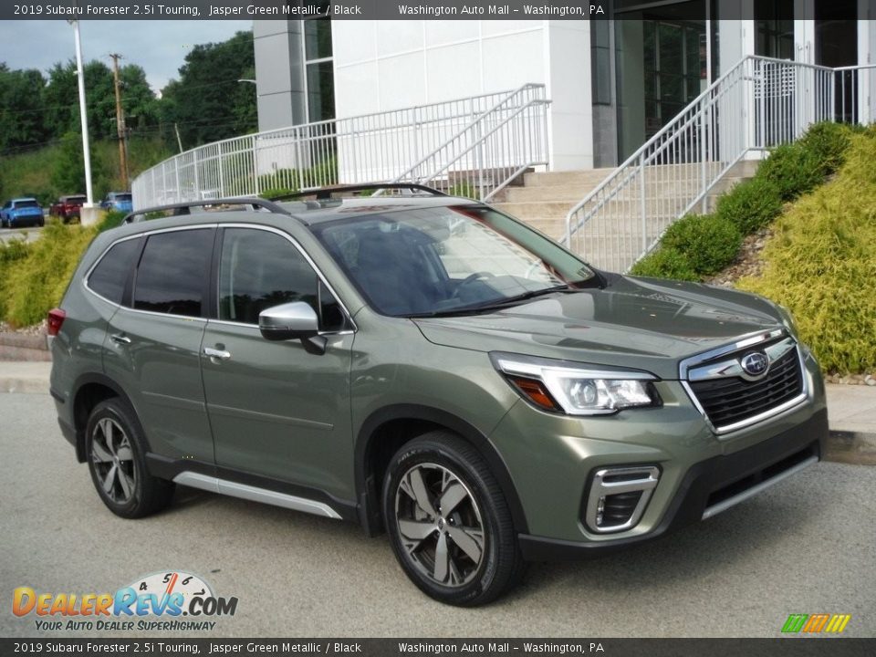 2019 Subaru Forester 2.5i Touring Jasper Green Metallic / Black Photo #1