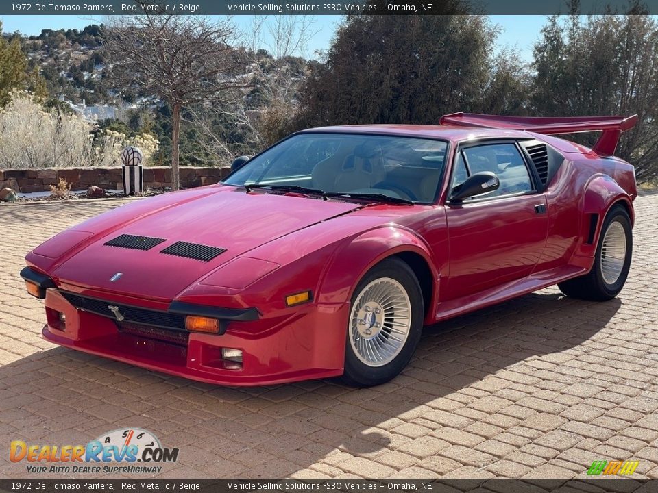 Front 3/4 View of 1972 De Tomaso Pantera  Photo #2