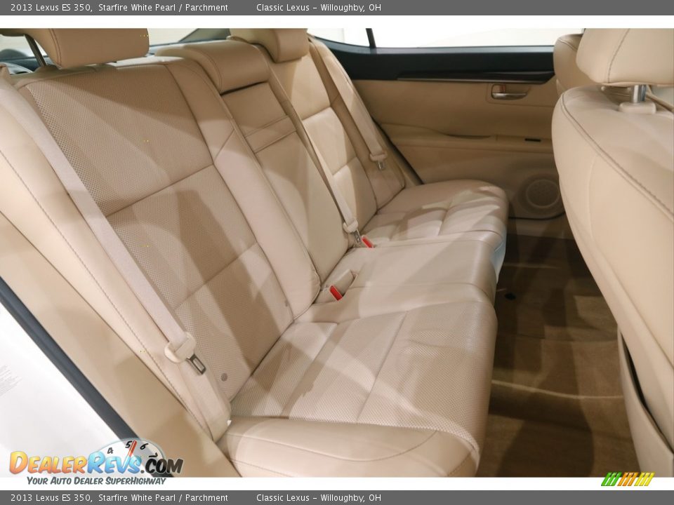 2013 Lexus ES 350 Starfire White Pearl / Parchment Photo #18