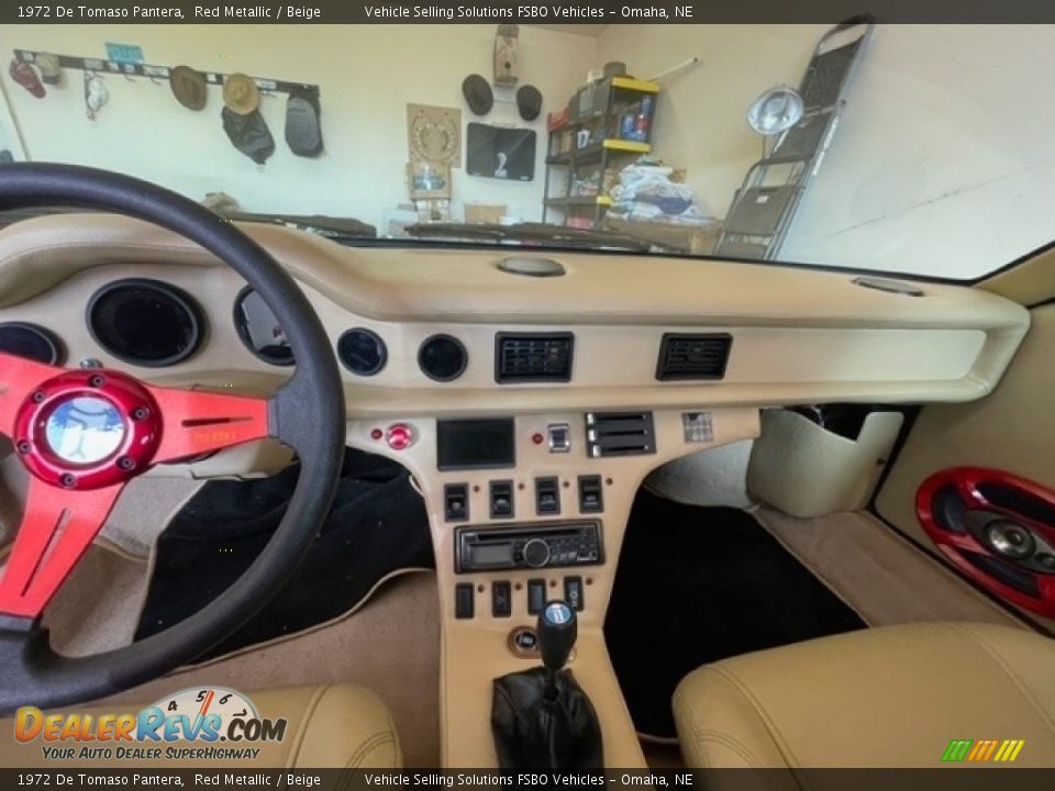 Dashboard of 1972 De Tomaso Pantera  Photo #4