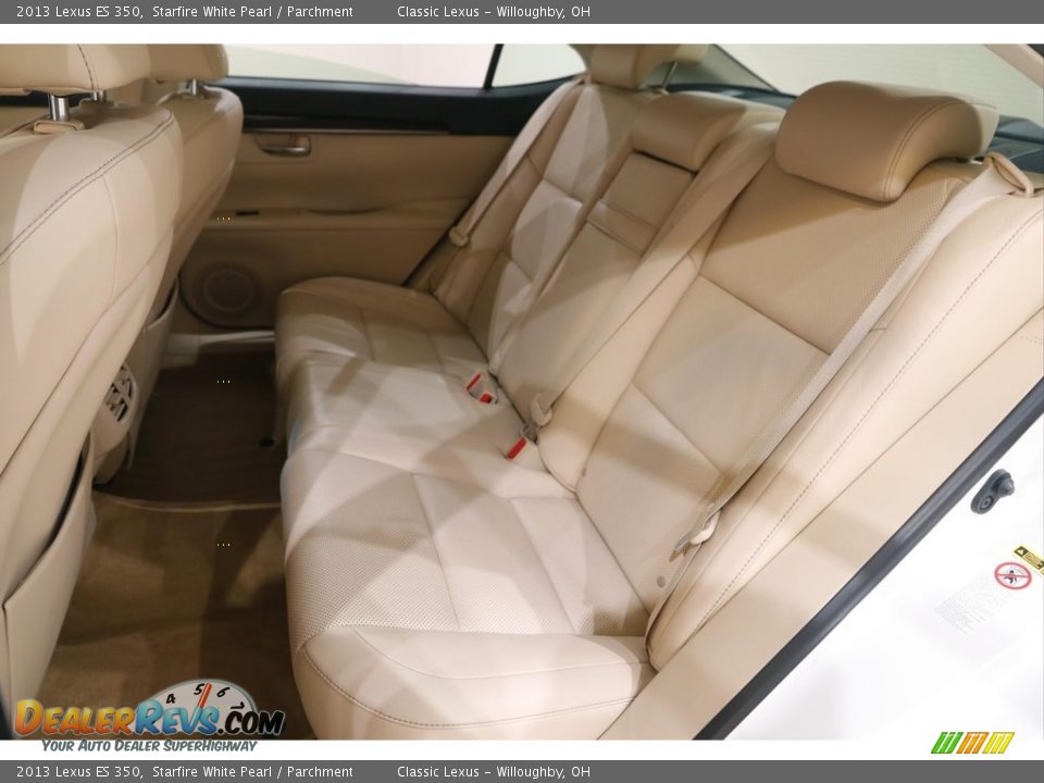 2013 Lexus ES 350 Starfire White Pearl / Parchment Photo #19