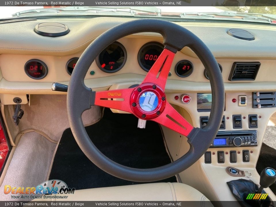 1972 DeTomaso Pantera GTS Steering Wheel Photo #5