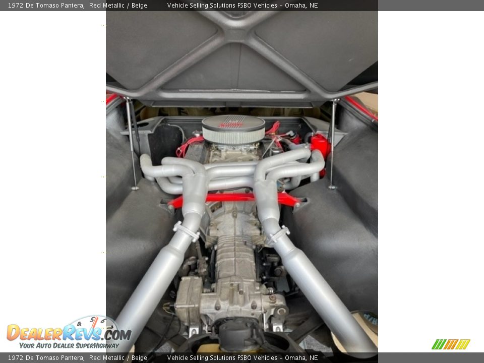 1972 De Tomaso Pantera  5.7 Liter 351 Cleveland OHV 16-Valve V8 Engine Photo #9