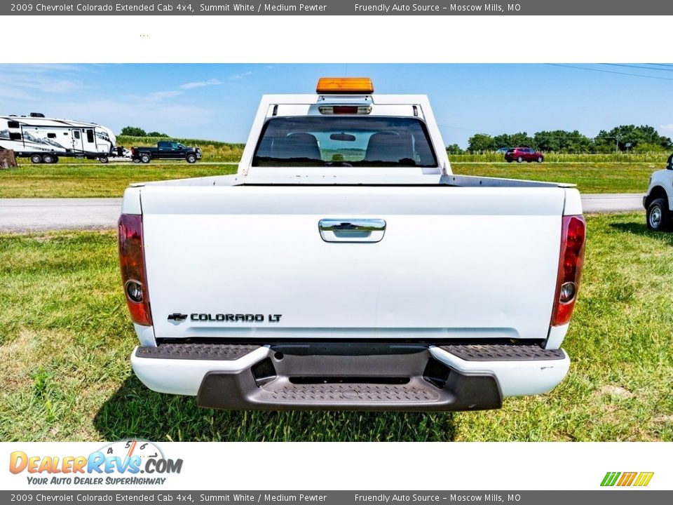 2009 Chevrolet Colorado Extended Cab 4x4 Summit White / Medium Pewter Photo #5