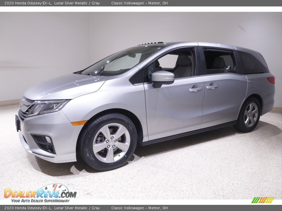 2020 Honda Odyssey EX-L Lunar Silver Metallic / Gray Photo #3