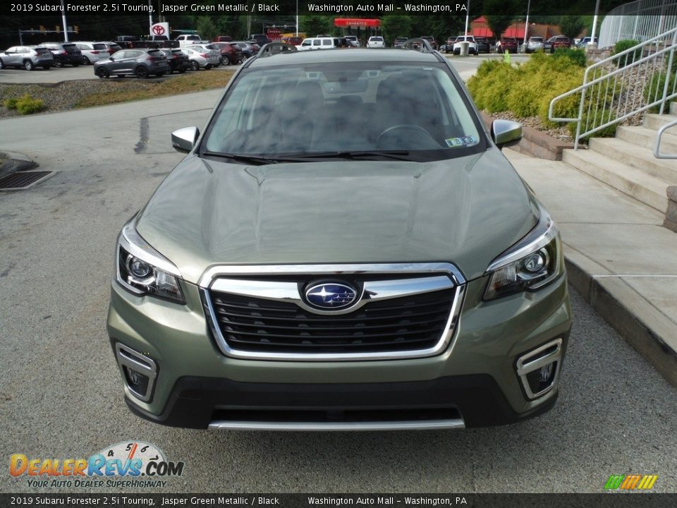 2019 Subaru Forester 2.5i Touring Jasper Green Metallic / Black Photo #14