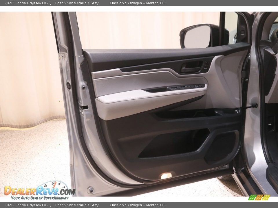 2020 Honda Odyssey EX-L Lunar Silver Metallic / Gray Photo #4