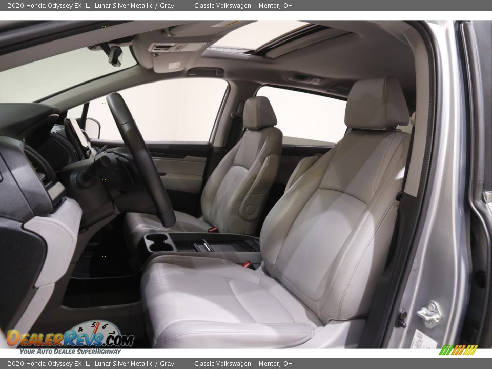 2020 Honda Odyssey EX-L Lunar Silver Metallic / Gray Photo #5