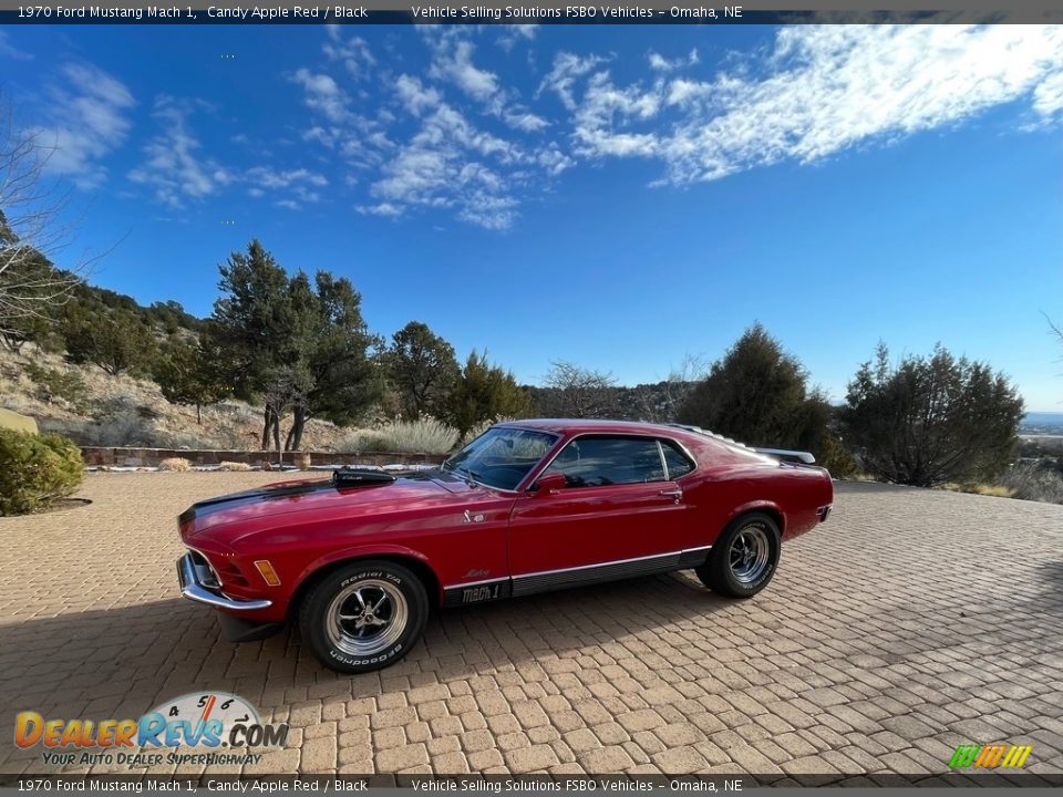 Candy Apple Red 1970 Ford Mustang Mach 1 Photo #2