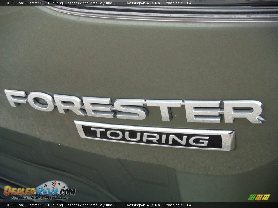 2019 Subaru Forester 2.5i Touring Jasper Green Metallic / Black Photo #19