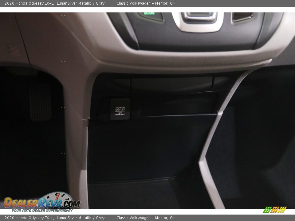 2020 Honda Odyssey EX-L Lunar Silver Metallic / Gray Photo #13