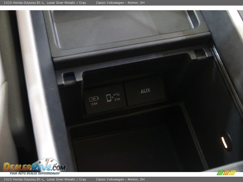 2020 Honda Odyssey EX-L Lunar Silver Metallic / Gray Photo #16