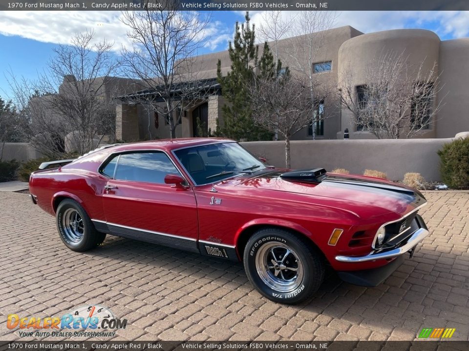 Front 3/4 View of 1970 Ford Mustang Mach 1 Photo #11