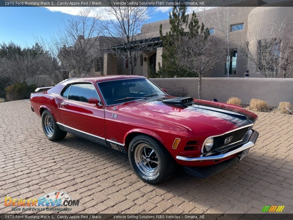 Candy Apple Red 1970 Ford Mustang Mach 1 Photo #12