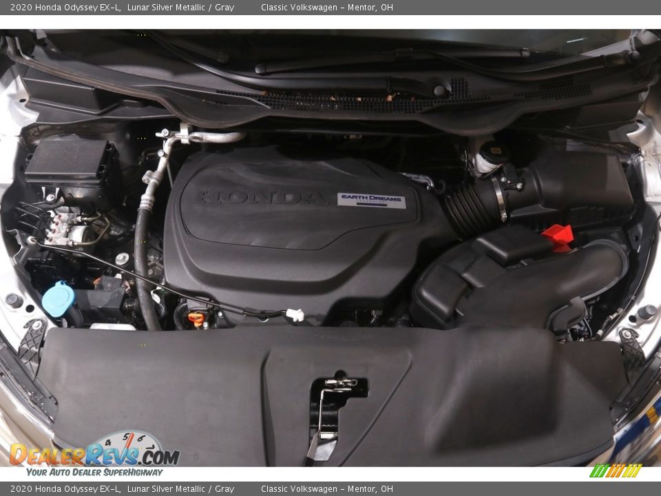 2020 Honda Odyssey EX-L Lunar Silver Metallic / Gray Photo #22