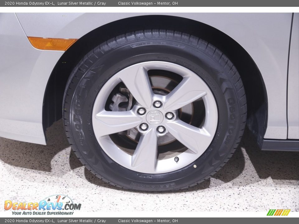 2020 Honda Odyssey EX-L Lunar Silver Metallic / Gray Photo #23