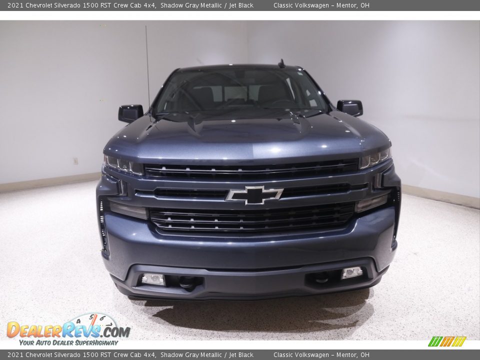 2021 Chevrolet Silverado 1500 RST Crew Cab 4x4 Shadow Gray Metallic / Jet Black Photo #2