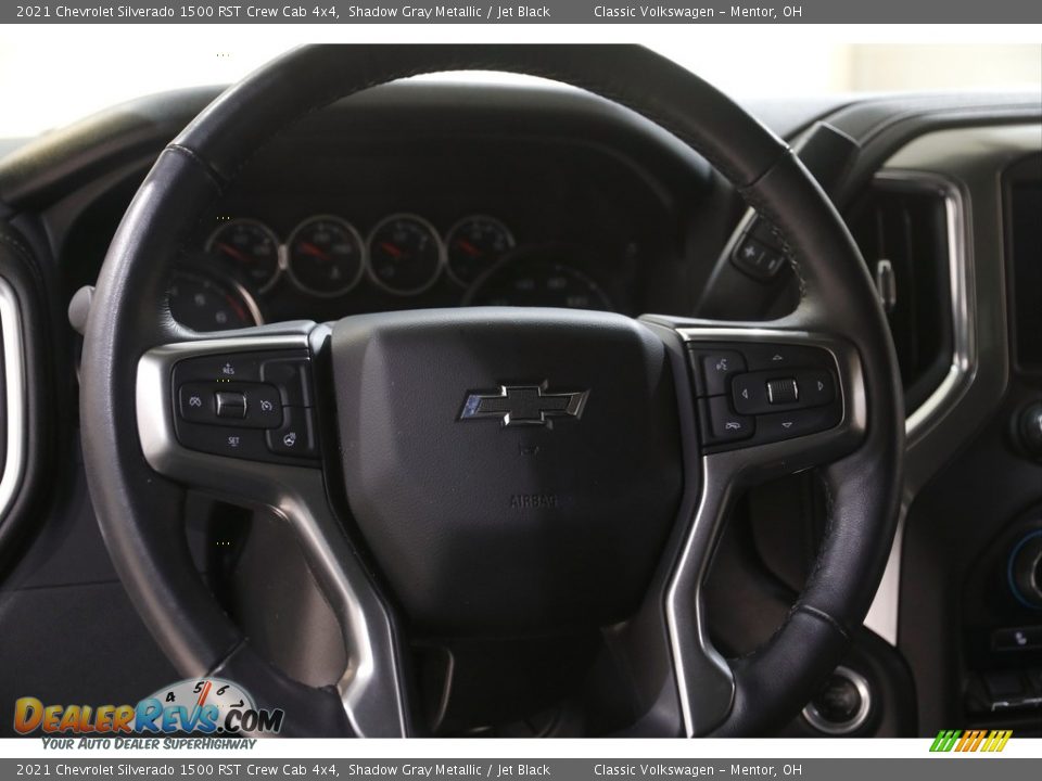 2021 Chevrolet Silverado 1500 RST Crew Cab 4x4 Shadow Gray Metallic / Jet Black Photo #8