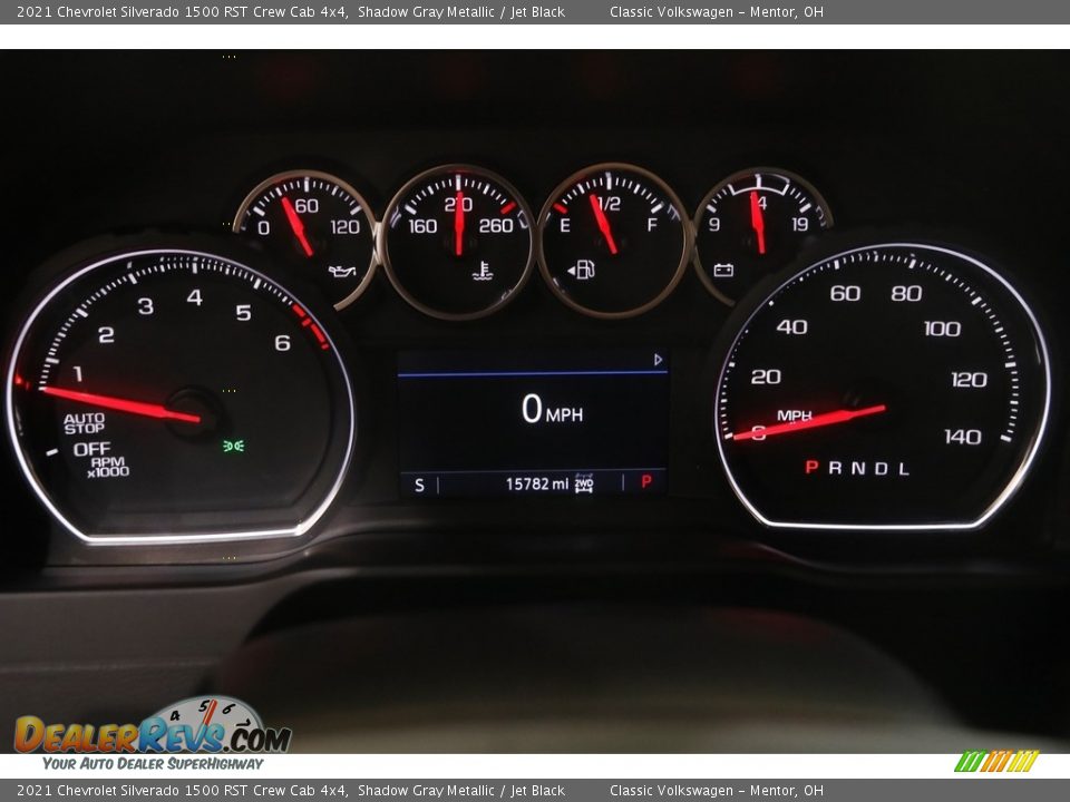 2021 Chevrolet Silverado 1500 RST Crew Cab 4x4 Shadow Gray Metallic / Jet Black Photo #9