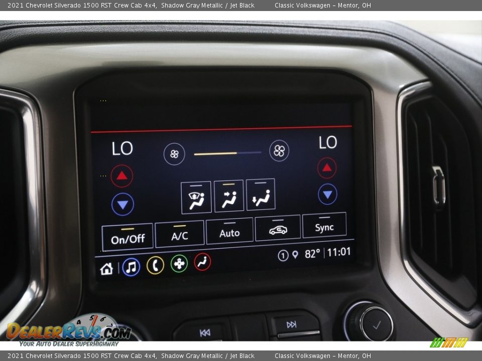 2021 Chevrolet Silverado 1500 RST Crew Cab 4x4 Shadow Gray Metallic / Jet Black Photo #13