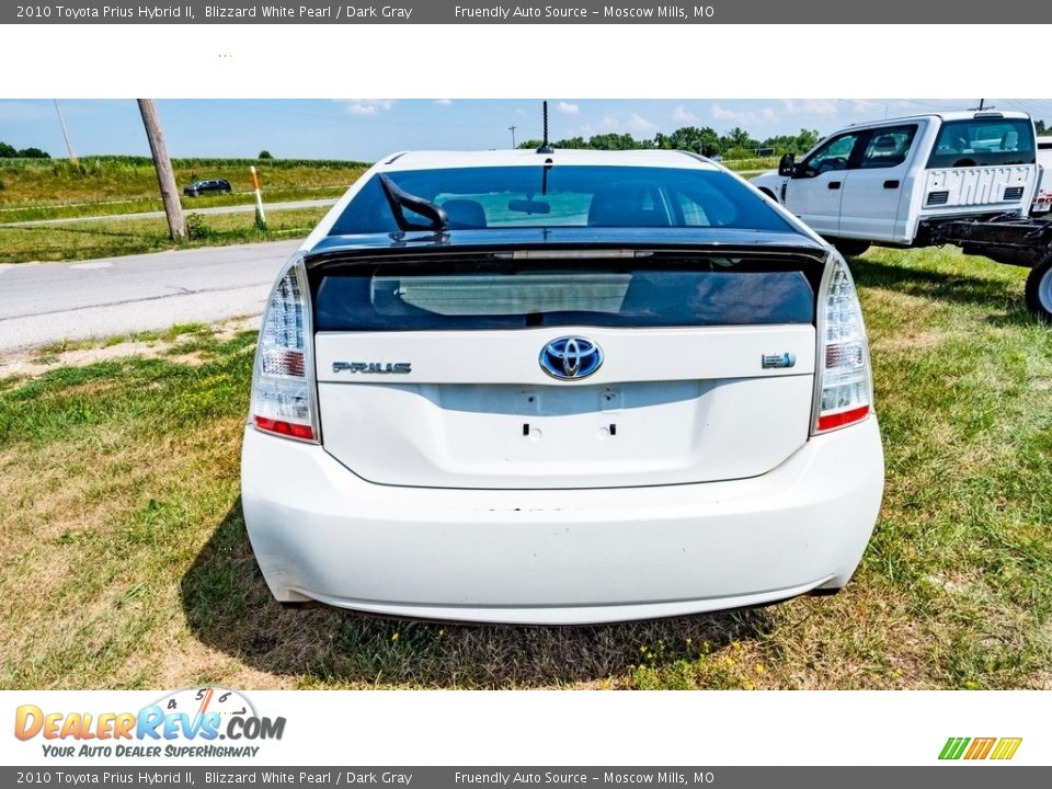 2010 Toyota Prius Hybrid II Blizzard White Pearl / Dark Gray Photo #5