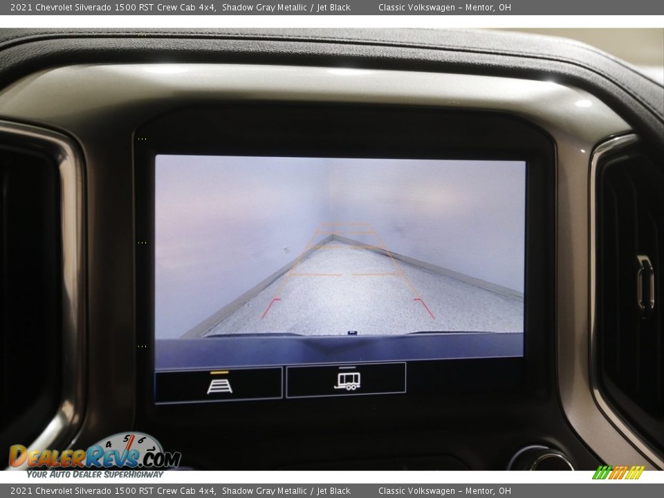 2021 Chevrolet Silverado 1500 RST Crew Cab 4x4 Shadow Gray Metallic / Jet Black Photo #14