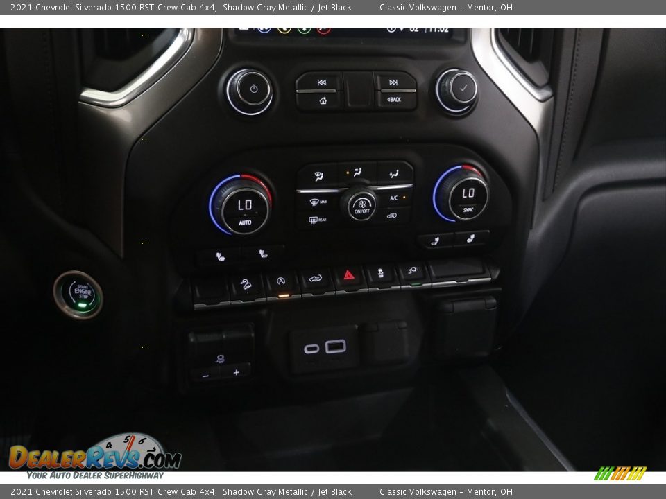 2021 Chevrolet Silverado 1500 RST Crew Cab 4x4 Shadow Gray Metallic / Jet Black Photo #15