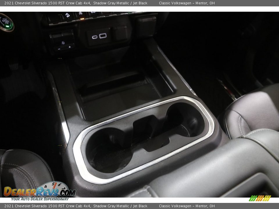 2021 Chevrolet Silverado 1500 RST Crew Cab 4x4 Shadow Gray Metallic / Jet Black Photo #16