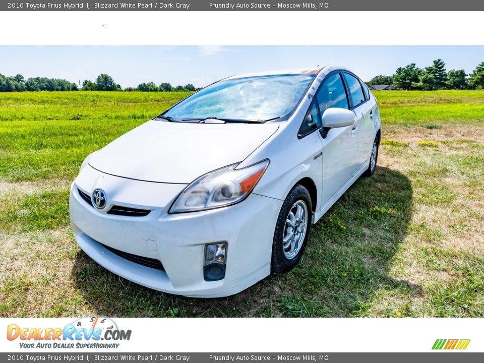 2010 Toyota Prius Hybrid II Blizzard White Pearl / Dark Gray Photo #8