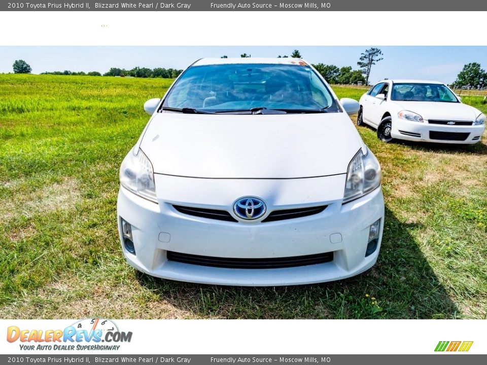 2010 Toyota Prius Hybrid II Blizzard White Pearl / Dark Gray Photo #9