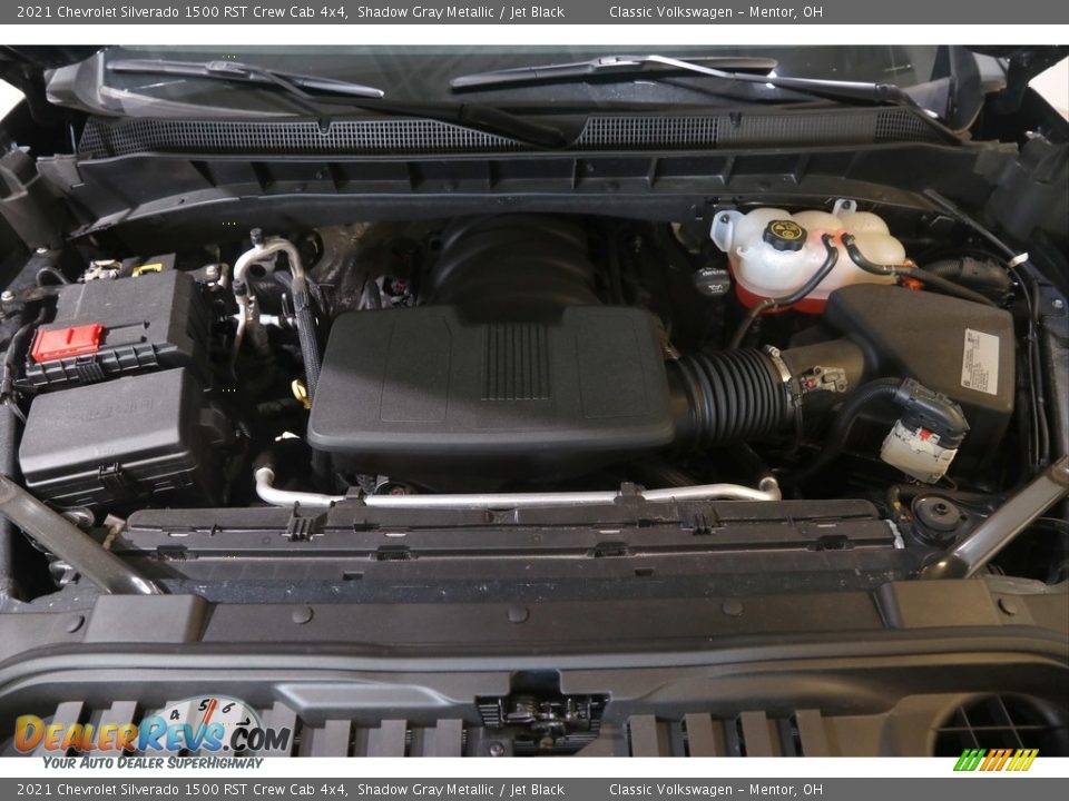 2021 Chevrolet Silverado 1500 RST Crew Cab 4x4 Shadow Gray Metallic / Jet Black Photo #21